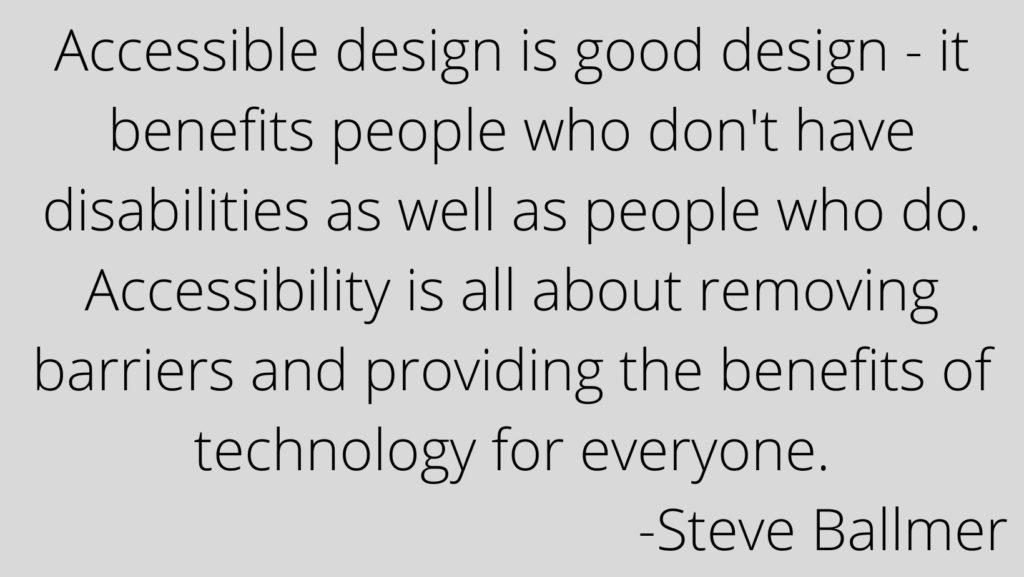 bad example of alt text with just a quote