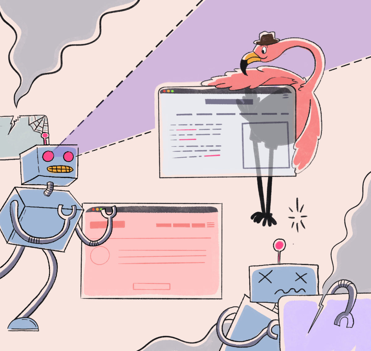 Google robots looking for nofollow, noindex, and disallow search directives