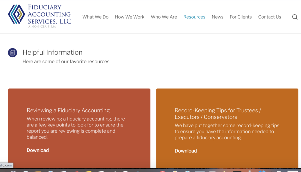 example of accountant content marketing