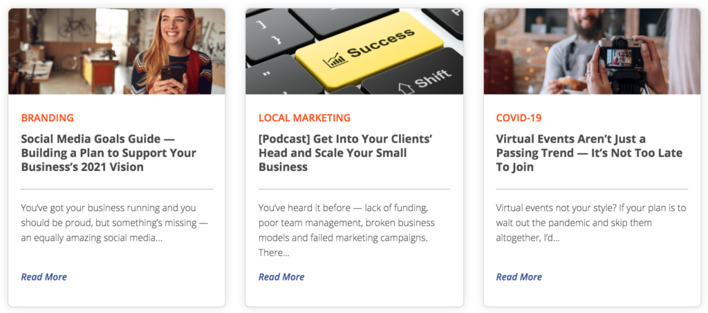 examples of blog topics for SEO